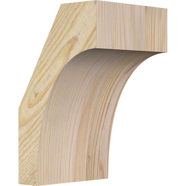 Ekena Millwork 6"W x 6"D x 10"H Westlake Rough Sawn Knee Brace, Douglas Fir BRC06X06X10WTL00RDF - main